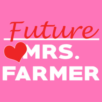 Future Mrs. Farmer - Softstyle™ women's ringspun t-shirt Design