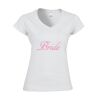 Softstyle™ women's v-neck t-shirt Thumbnail