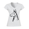 Softstyle™ women's v-neck t-shirt Thumbnail