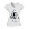 Softstyle™ women's v-neck t-shirt Thumbnail