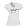 Softstyle™ women's v-neck t-shirt Thumbnail