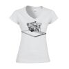 Softstyle™ women's v-neck t-shirt Thumbnail