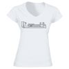 Softstyle™ women's v-neck t-shirt Thumbnail