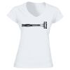 Softstyle™ women's v-neck t-shirt Thumbnail