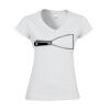 Softstyle™ women's v-neck t-shirt Thumbnail