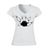 Softstyle™ women's v-neck t-shirt Thumbnail