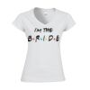 Softstyle™ women's v-neck t-shirt Thumbnail