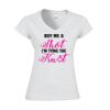 Softstyle™ women's v-neck t-shirt Thumbnail